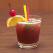Zombie cocktail, close-up