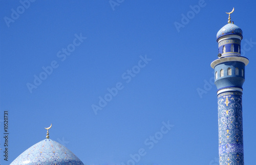 Photo: Oman, Muscat, Minaret of mosque Oman, Muscat, Minaret of mosque