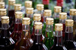 Liquor bottles