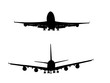A380 & 747 Silhouettes