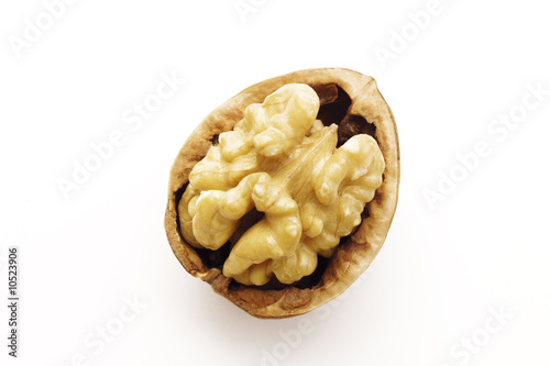 Photo: Walnut in nutshell Walnut in nutshell