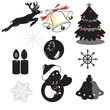 christmas decoration vector