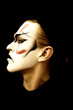 Portrait of the actor  traditional Japanese theatre  Kabuki