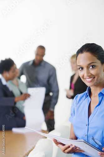 Photo: Businesswoman in Meeting Businesswoman in Meeting
