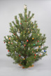 decoreted Christmas tree