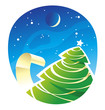 Christmas tree decorating with garlands | Concept series