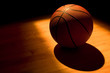 Basketball on the court