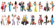 Shopping people