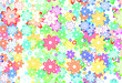 Cute Spring Flowers Abstract