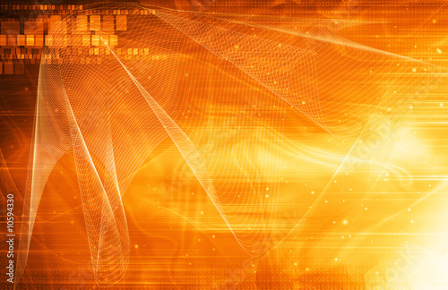 Illustration: Bright Orange Background Bright Orange Background