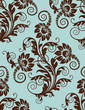 roleta: Seamless floral pattern