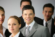 Groupe de commerciaux