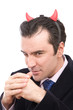 devil businessman devil businessman