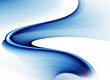 blue motion, flowing energy