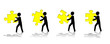 Puzzle jaune