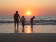un soir sur la plage