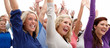 Celebration - successful young females