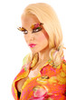Woman in makeup