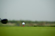 golf striking