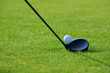 golf striking