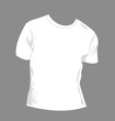 Blank vector t shirt design Blank vector t shirt design
