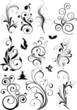 ornamental design elements - vector