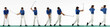 perfekter golfschlag