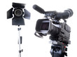 dv camcorder and light dv camcorder and light