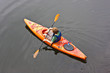 Teen in Kayak