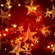 Photo en ligne au meilleur prix golden stars in red