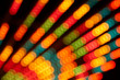 Abstract background of holiday lights