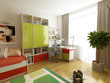 modern interior design (privat apartment 3d rendering)
