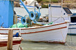 Old fashioned traditional fishing boat