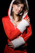 Beautiful Santa Claus girl Beautiful Santa Claus girl