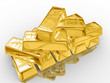 Gold bars.