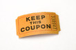 ticket stubs