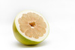 Big pomelo on white