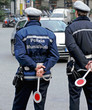 vigili urbani al lavoro