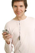 Chico con mp3