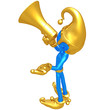 Elf With Megaphone