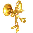 Elf With Megaphone
