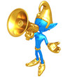 Elf With Megaphone