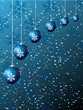 blue christmas background