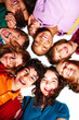 Foto: Happy small boys and girls standing in a circle Happy small boys and girls standing in a circle