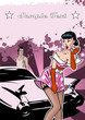 Rockabilly Flyer, das erschrockene Mädchen und der Typ