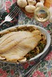 Ombrina e champignon - Secondi di pesce