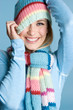 Playful Winter Girl