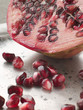 Halved Pomegranate With Seeds