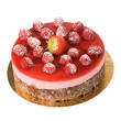 strawberry and raspberry cake