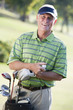 Portrait Of A Male Golfer